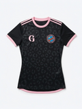 DR Congo Leopard Football Jersey - Black
