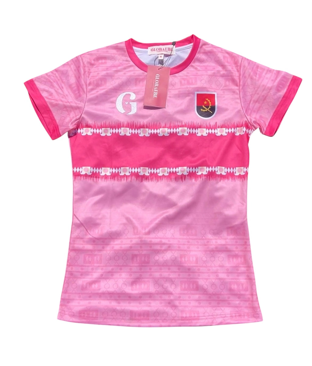 Angola Football Jersey - Pink