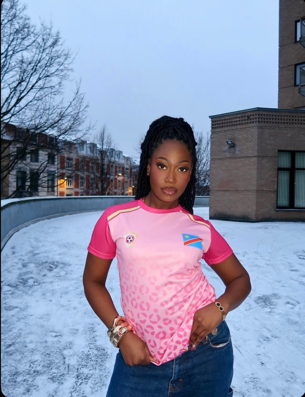 DR Congo Leopard football jersey - pre order