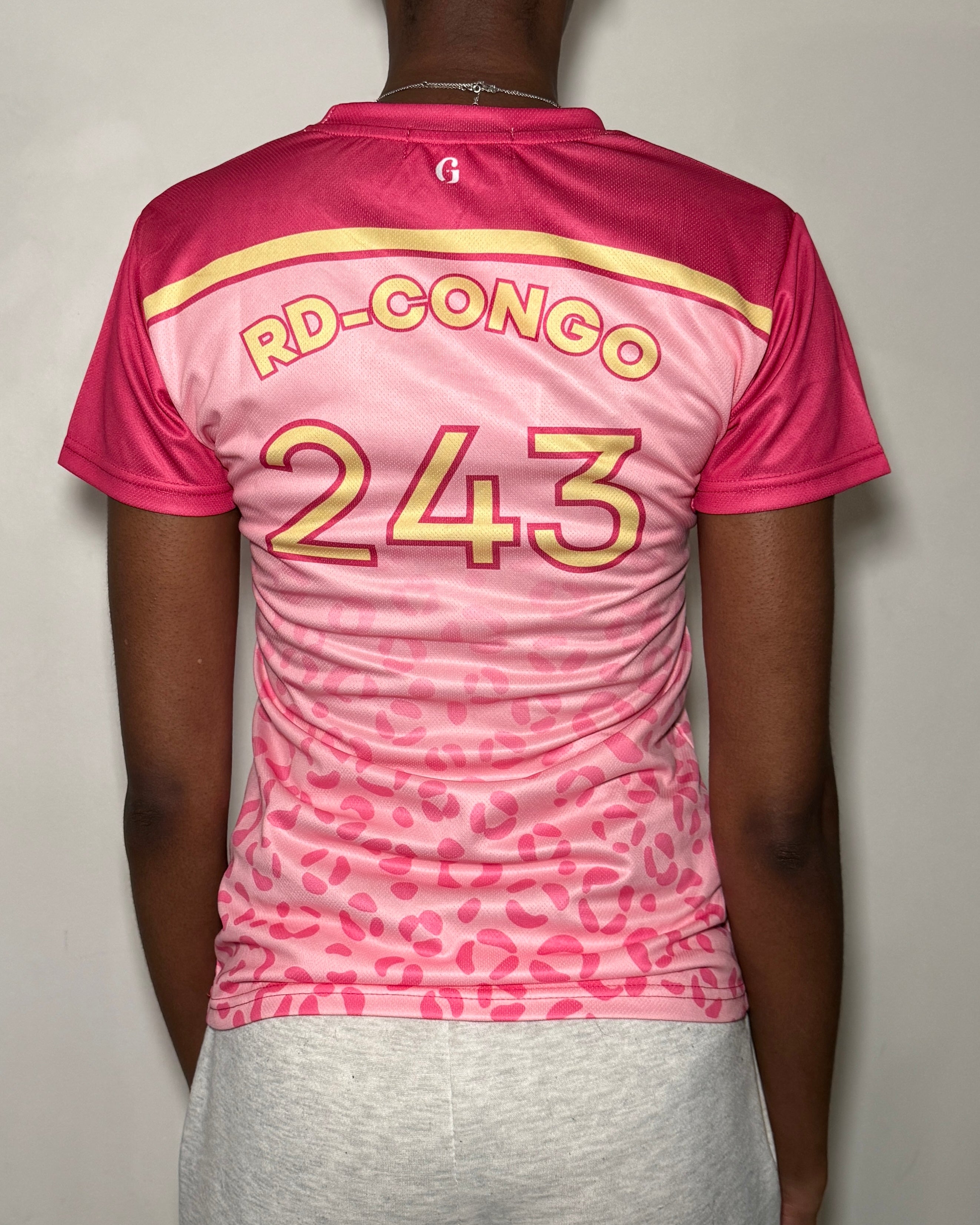 DR Congo Leopard football jersey - pre order