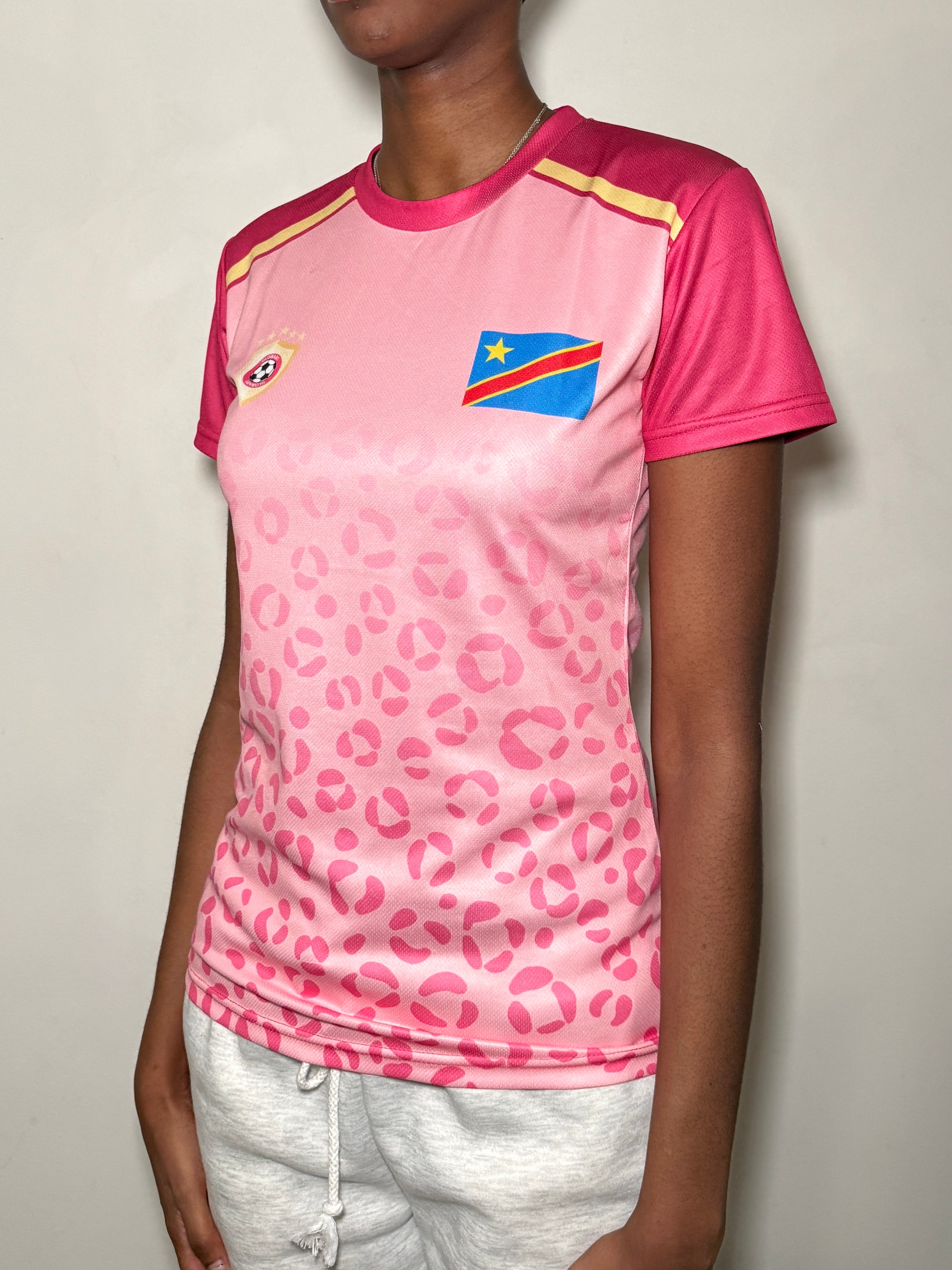 DR Congo Leopard football jersey - pre order
